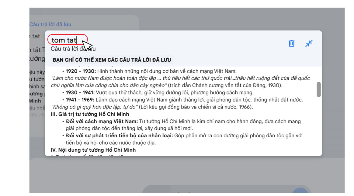 9 mẹo sử dụng NotebookLM- Tận dụng tính năng tóm tắt bước 5
