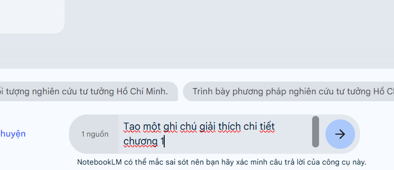 9 mẹo sử dụng NotebookLM- Tạo tài liệu ghi chú bước 2