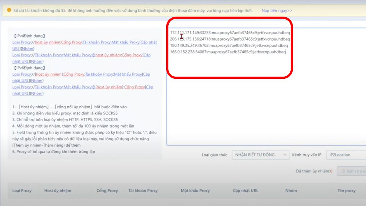 Cách sử dụng MoreLogin với tính năng ủy nhiệm bước 3