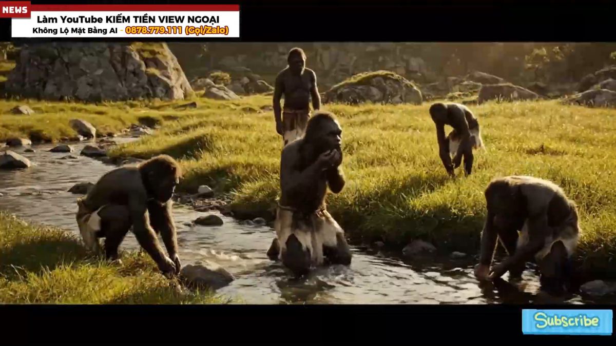 Ngách Chủ Đề Làm Youtube View Ngoại Không Lộ Mặt Bằng AI- Ngách tiền sử