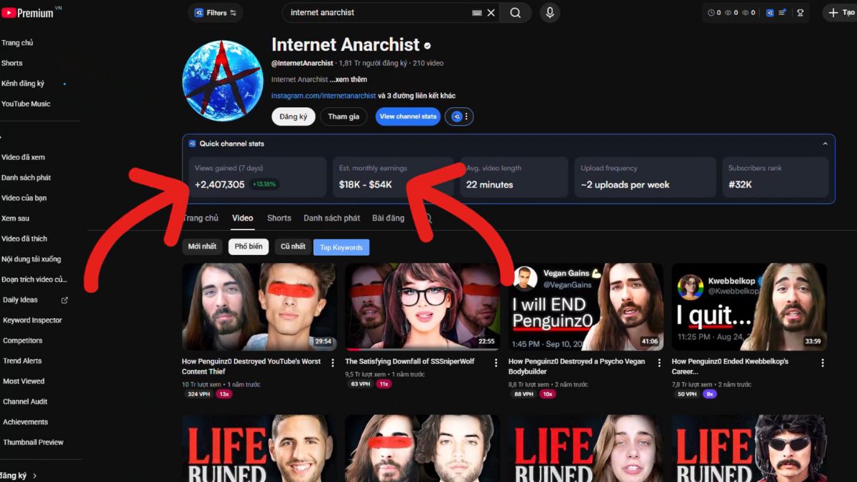 Ngách Chủ Đề Làm Youtube View Ngoại Không Lộ Mặt Bằng AI- Ví dụ Ngách đánh giá và tóm tắt phim