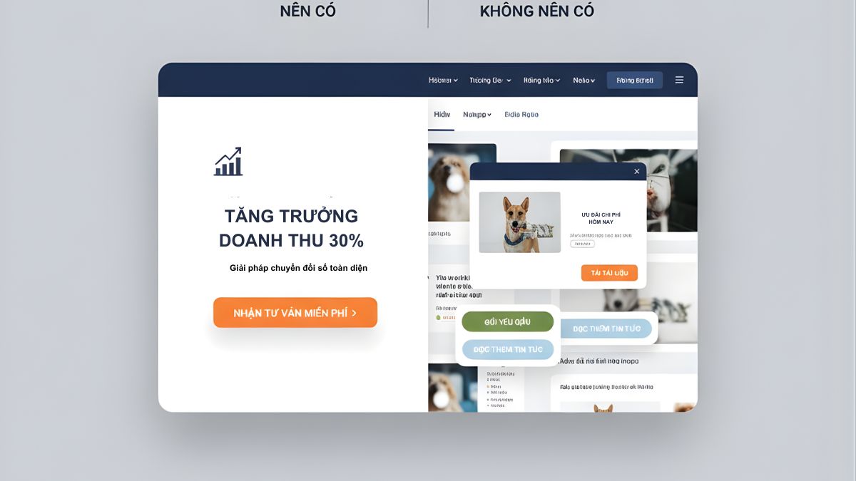 Nguyên Tắc Thiết Kế Landing Page- Giữ sự đơn giản