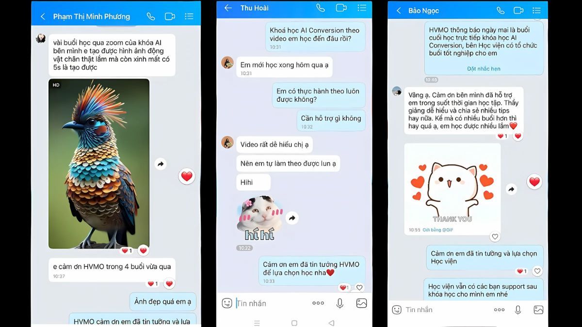 Feedback Nơi Học Trí Tuệ Nhân Tạo HVMO