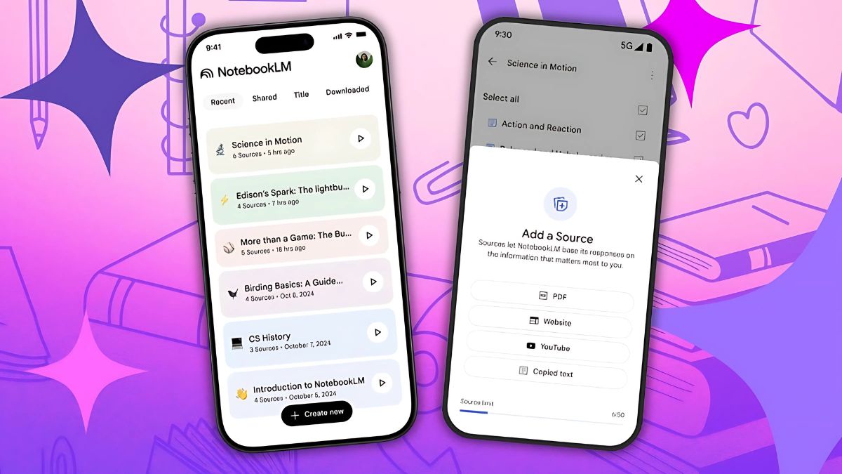 10 tính năng mới cập nhật trên NotebookML- Dùng mọi lúc với app di động và offline