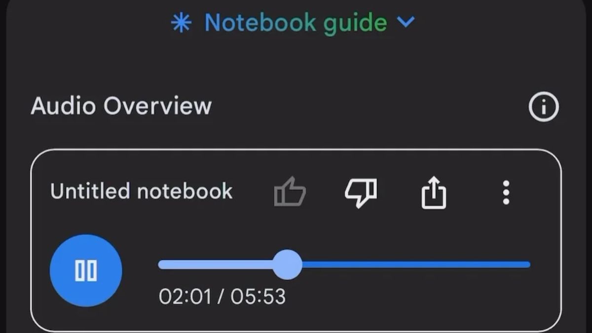10 tính năng mới cập nhật trên NotebookML- Tạo tổng quan bằng âm thanh