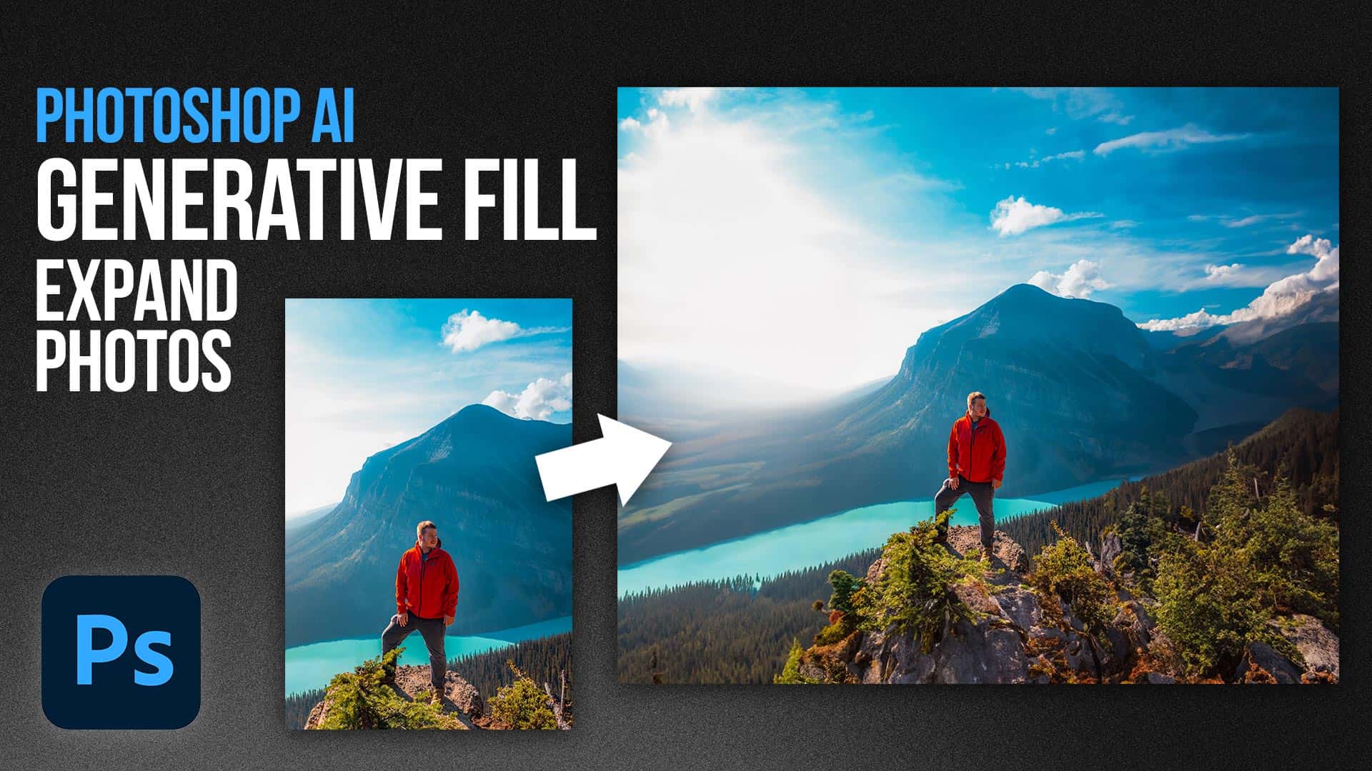 Các tính năng nổi bật của Photoshop AI online- Generative Fill