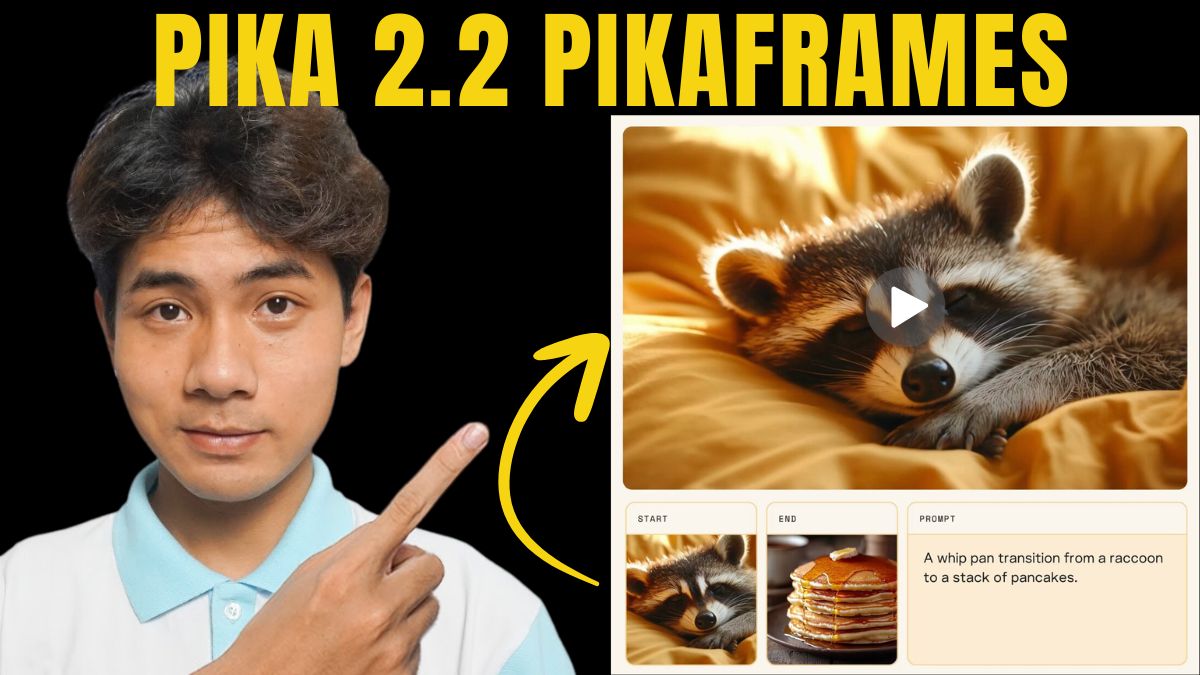 Pika 2.2 ra mắt Pikaframes: Tính năng chuyển tiếp mượt mà cho video