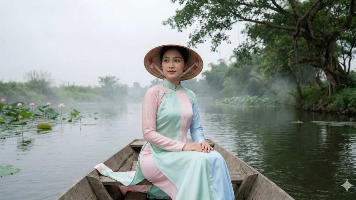 Prompt Câu Lệnh 14 Tạo Ảnh Áo Dài Bằng AI 