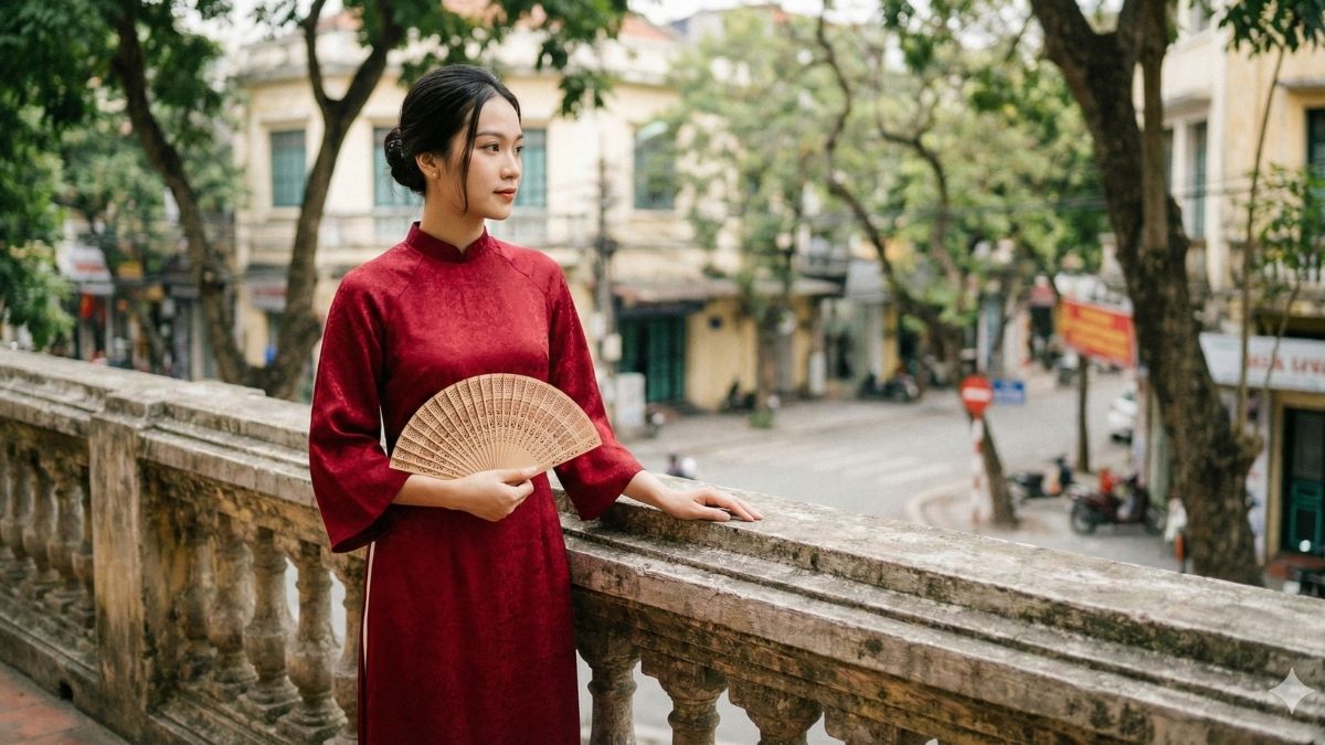 Prompt Câu Lệnh 3 Tạo Ảnh Áo Dài Bằng AI 