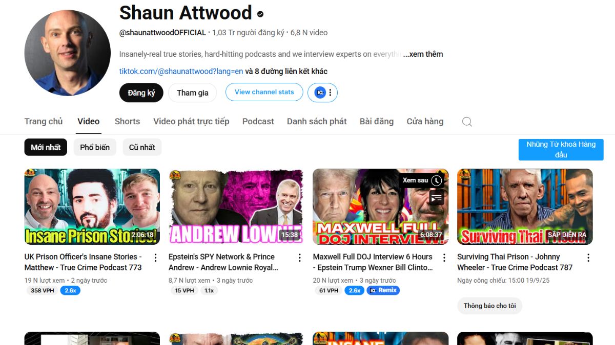Quốc gia có CPM Youtube cao nhất- Anh