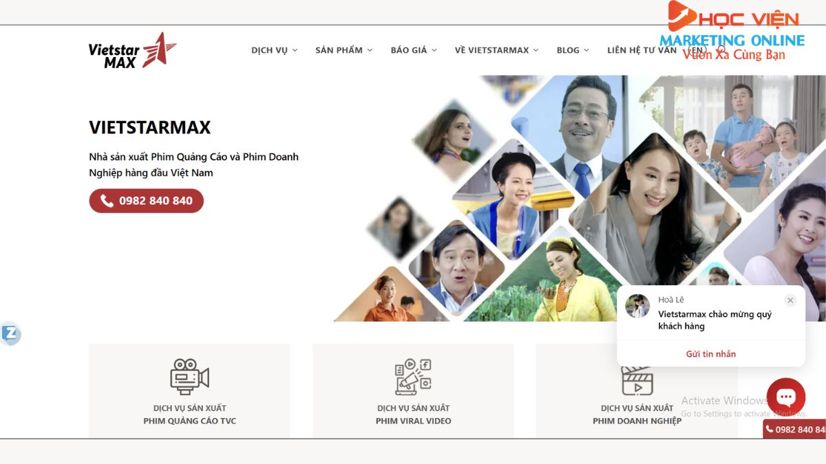 Review Đơn Vị Làm Video Uy Tín- VietstarMax