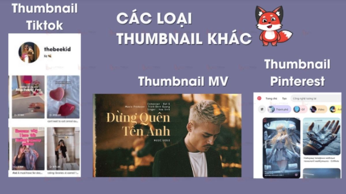 Thumbnail thể hiện sự chuyên nghiệp, tác động trực tiếp đến người xem