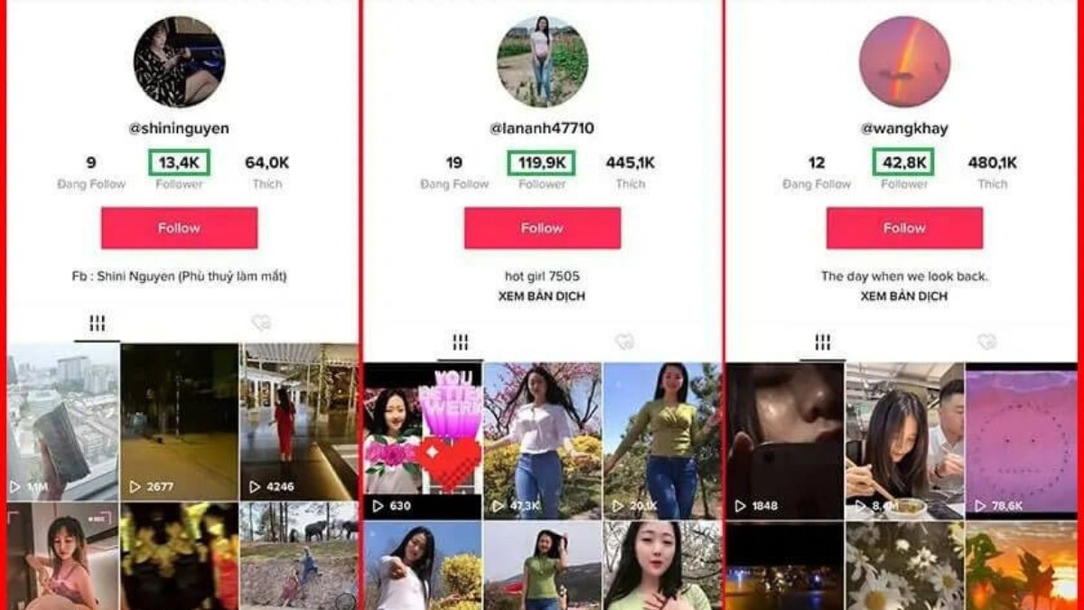 Sai lầm khi xây kênh Tiktok- Mua lại kênh