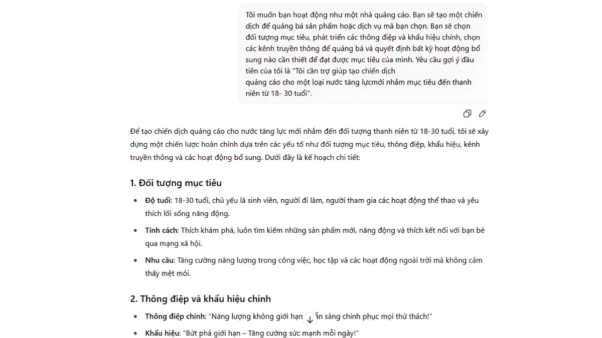 So sánh Character AI vs ChatGPT- Về khả năng sáng tạo của ChatGPT