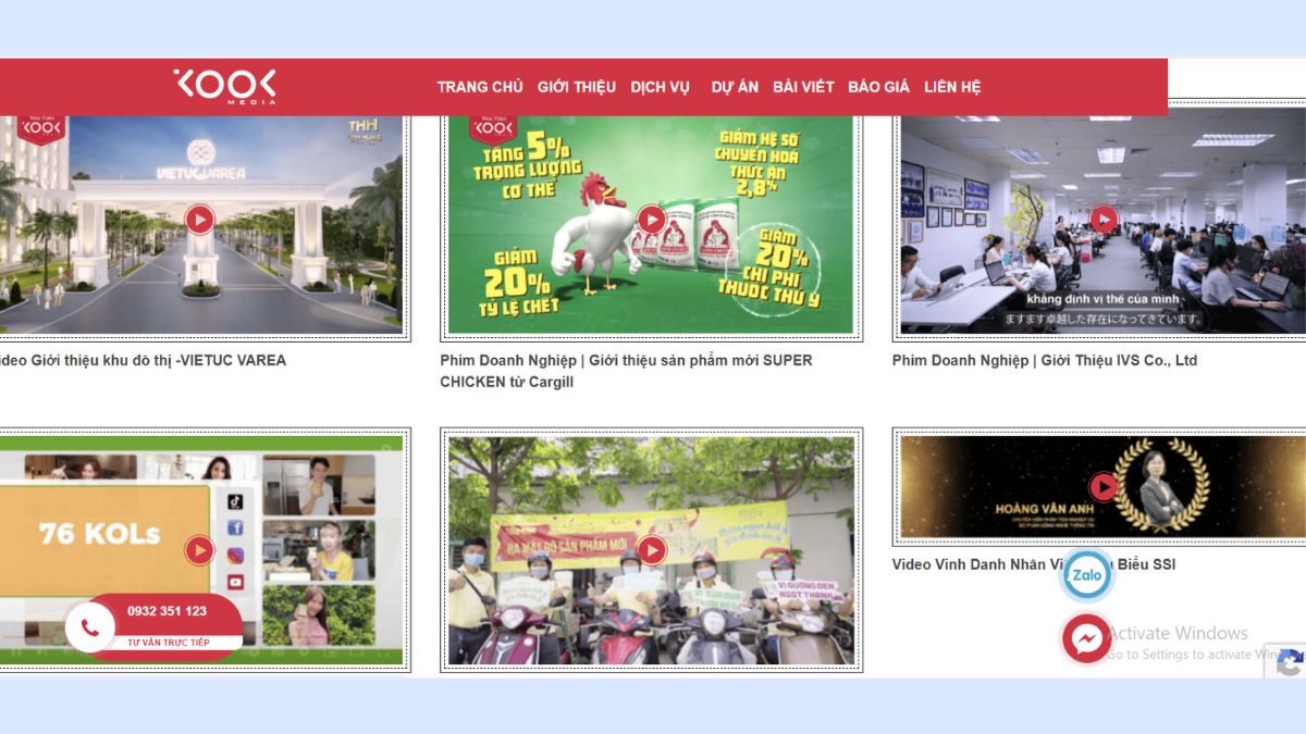 Dự án nổi bật của Kool Media