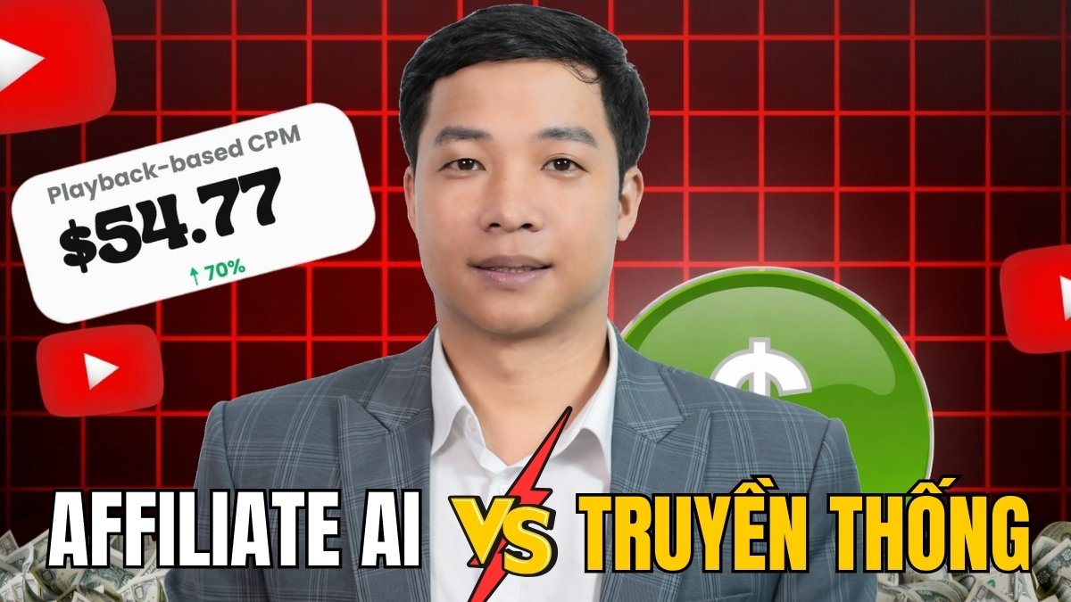 So Sánh Làm Affiliate Marketing Truyền Thống Với Affiliate AI Chi Tiết