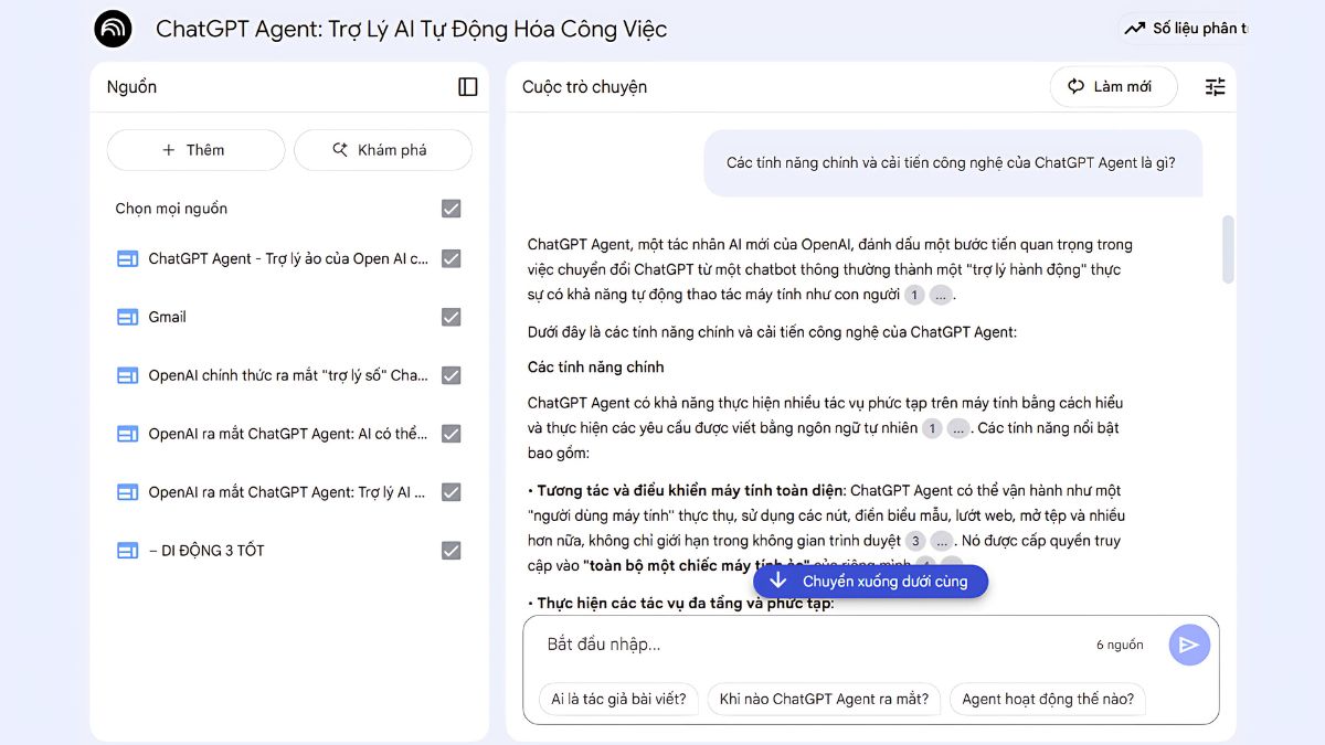 So sánh chi tiết NotebookLM vs ChatGPT- Xử lý dữ liệu của NotebookLM