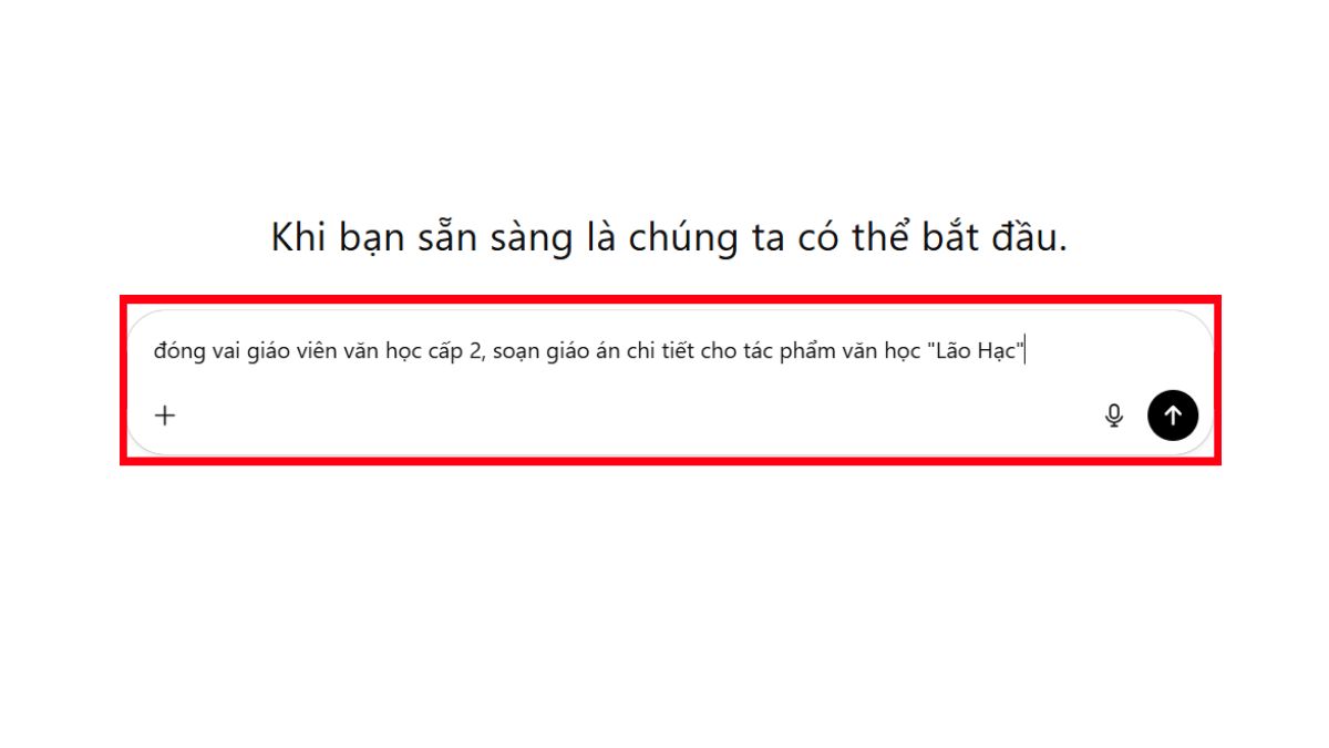 Soạn Giáo Án Bằng ChatGPT bước 2