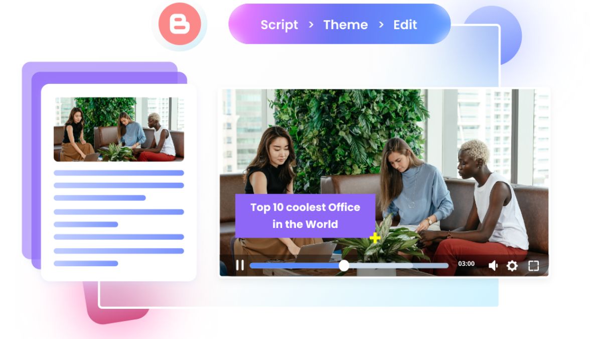Những tính năng nổi bật của Steve AI- Tạo video tự động từ nội dung