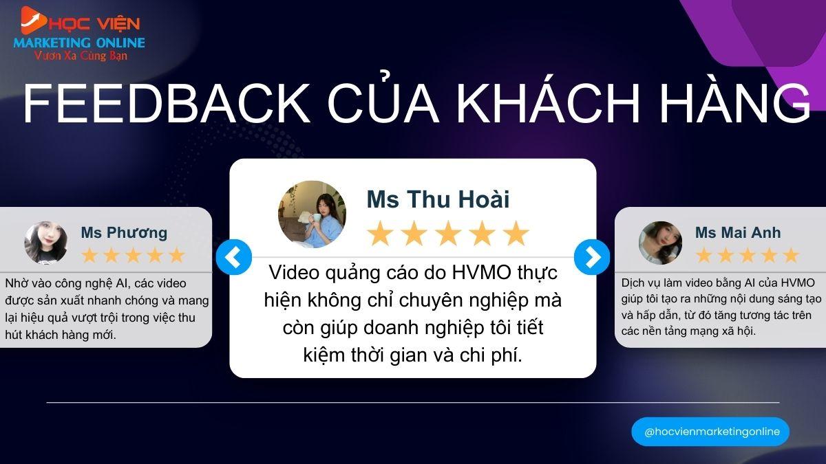 Feedback của khách hàng về dịch vụ quảng cáo Youtube do Phố Tổng thực chiến