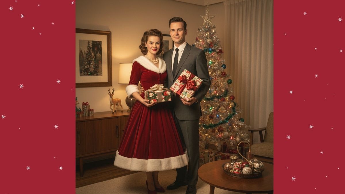 Prompt Tạo Ảnh Noel Bằng AI Cho Couple Giáng Sinh Theo Phong Cách Quý Tộc