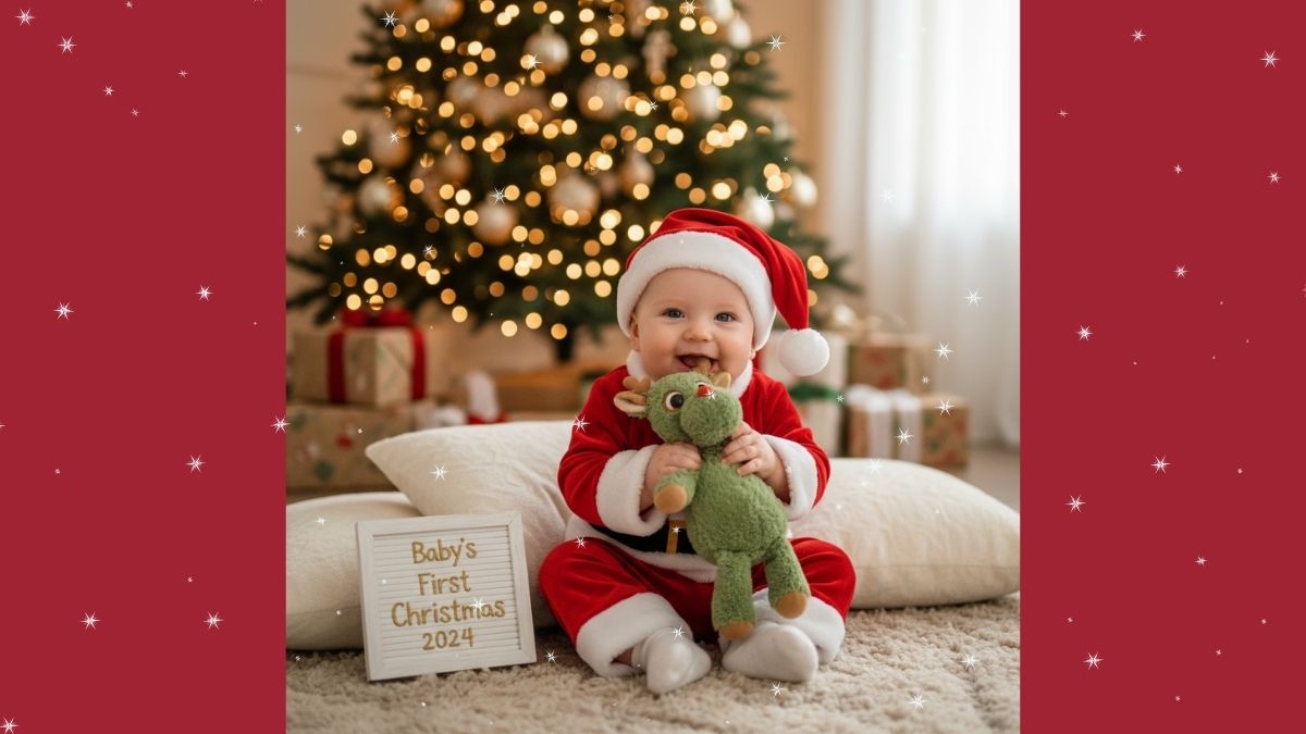 Prompt Tạo Ảnh Noel Em Bé Đáng Yêu
