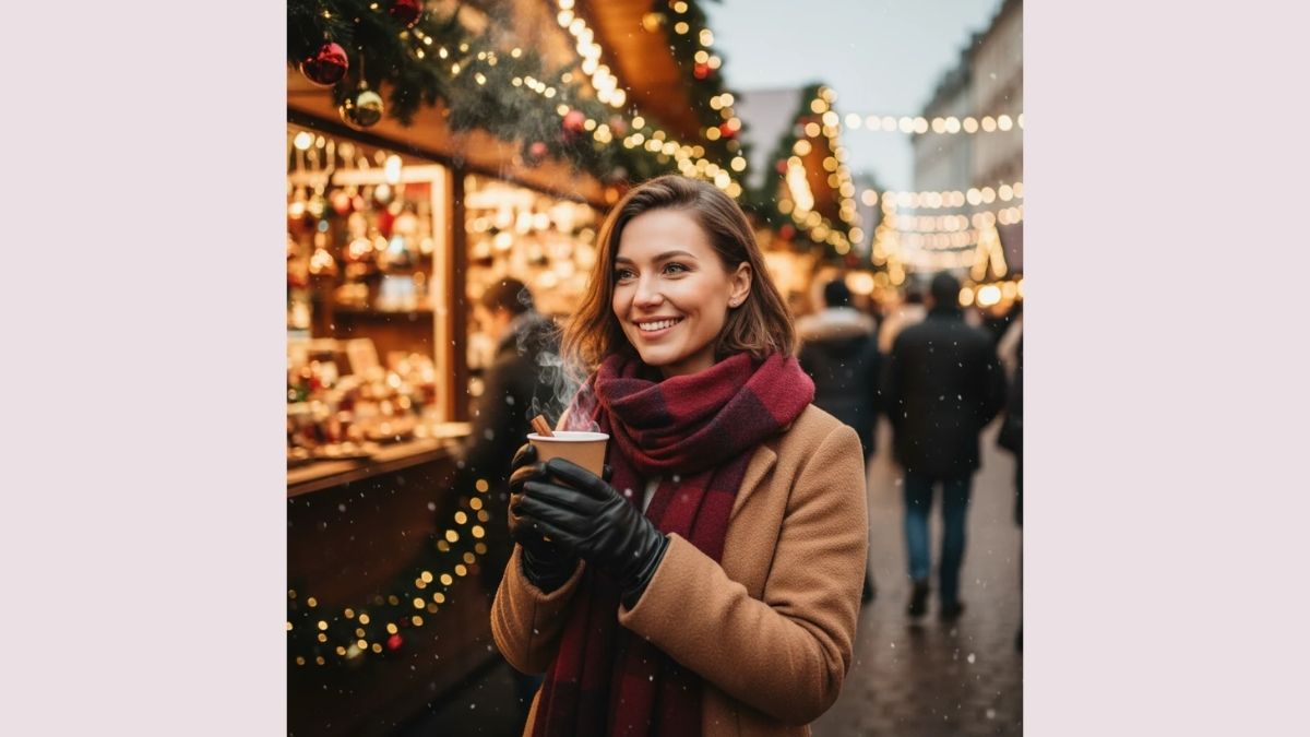 Prompt Tạo Ảnh Noel Bằng AI Giáng Sinh Giữa Đường Phố