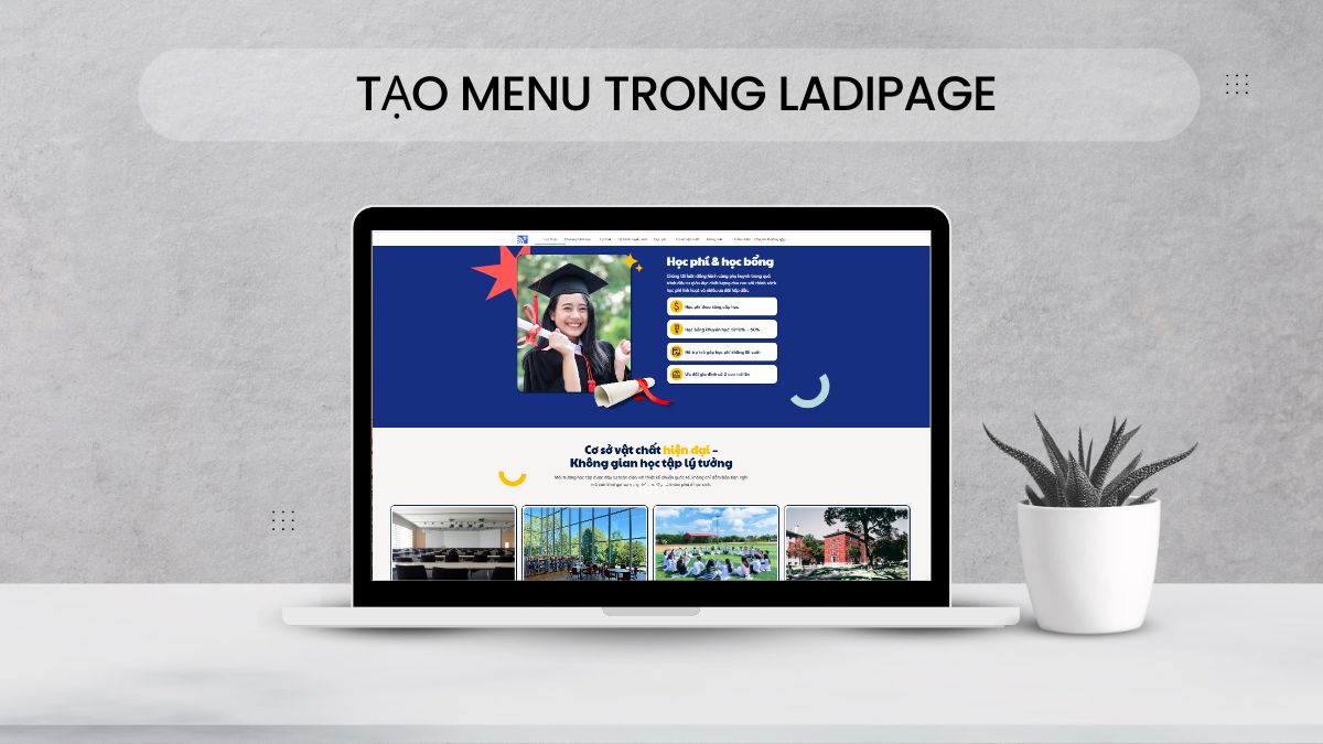 Hướng Dẫn Cách Tạo Menu Trong Ladipage Trên Desktop & Mobile