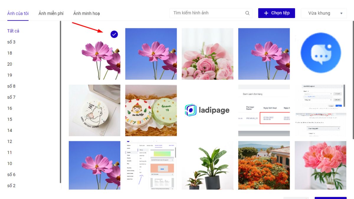 Hướng Dẫn Cách Tạo Menu Trong Ladipage Với Menu Sticky Trên Desktop bước 3