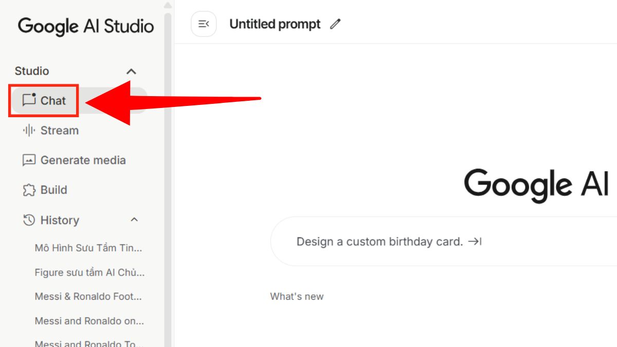 Cách Tạo Mô Hình 3D Trên Google AI Studio Bước 2