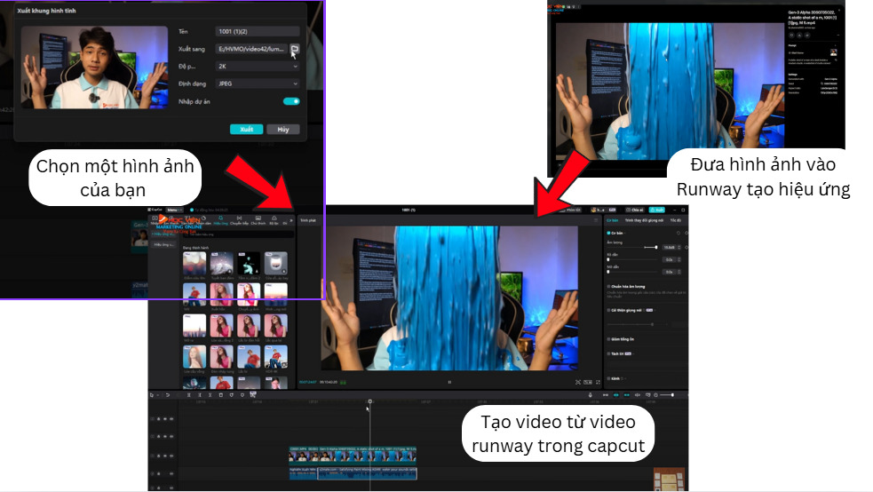 Mẹo sử dụng các công cụ tạo video AI- Runway mẹo 2