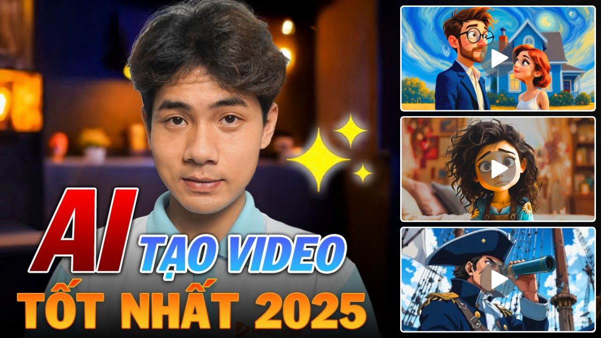 Top 25 công cụ tạo video AI miễn phí, dễ dùng nhất hiện nay