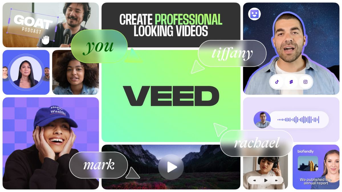 Công cụ tạo video AI miễn phí- Veed