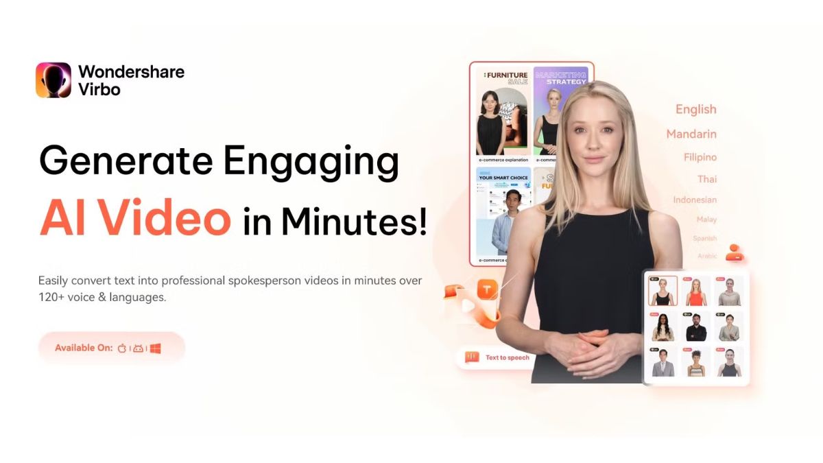 Công cụ tạo video AI tiếng Việt- Virbo