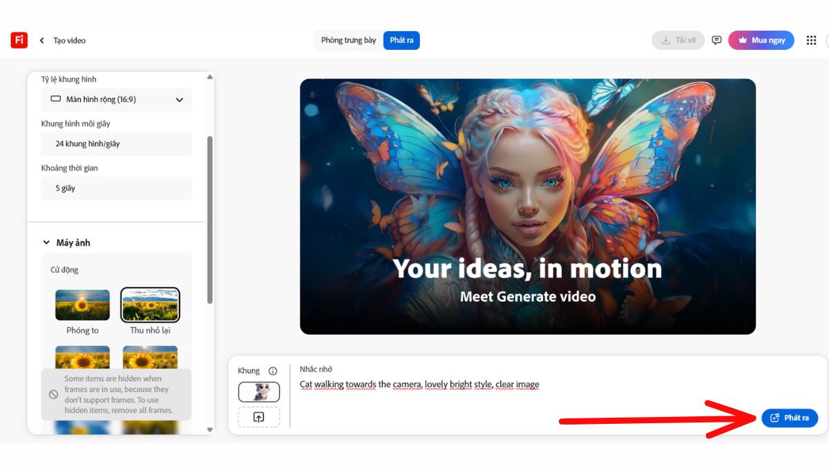 Công cụ tạo video từ ảnh miễn phí 2025- Cách sử dụng Adobe Firefly