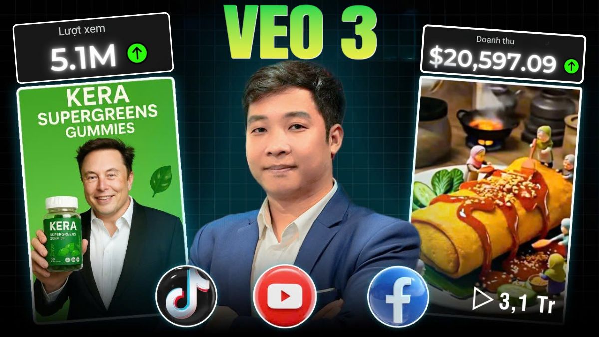 Hướng dẫn cách tạo video bán hàng với Google Veo 3 hiệu quả nhất