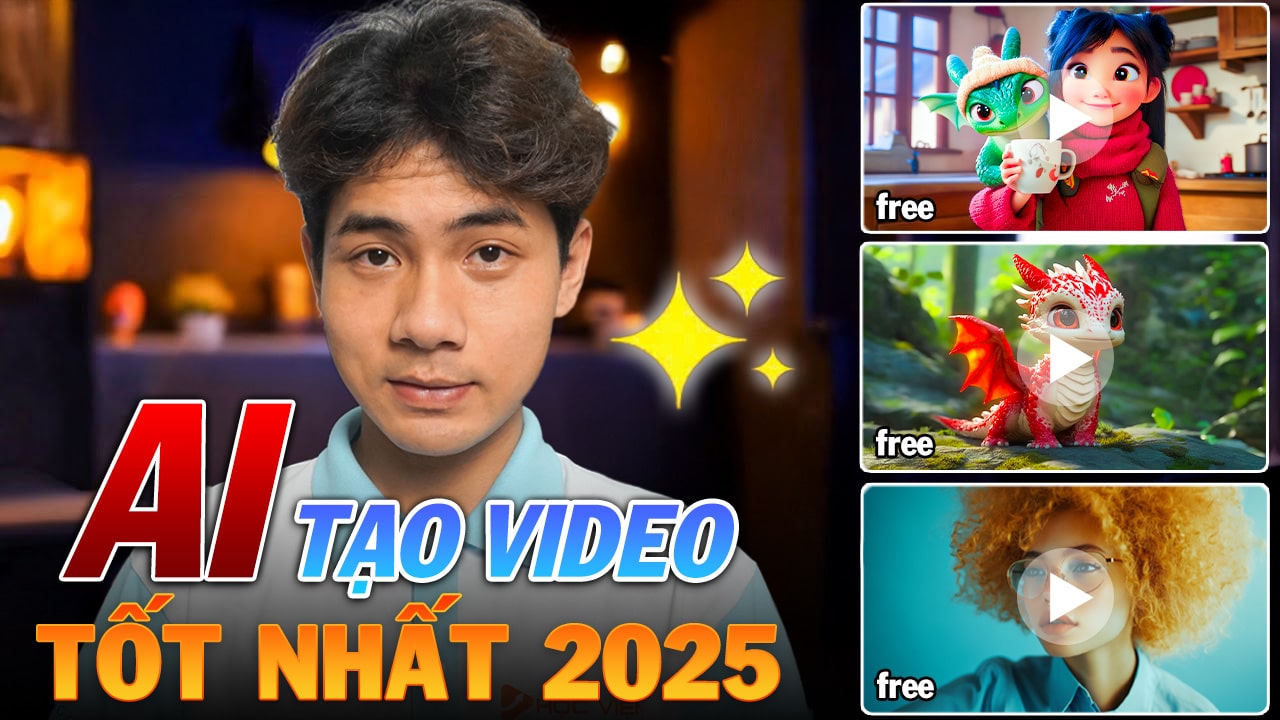 Top 15+ công cụ tạo video bằng AI miễn phí tốt nhất năm 2025