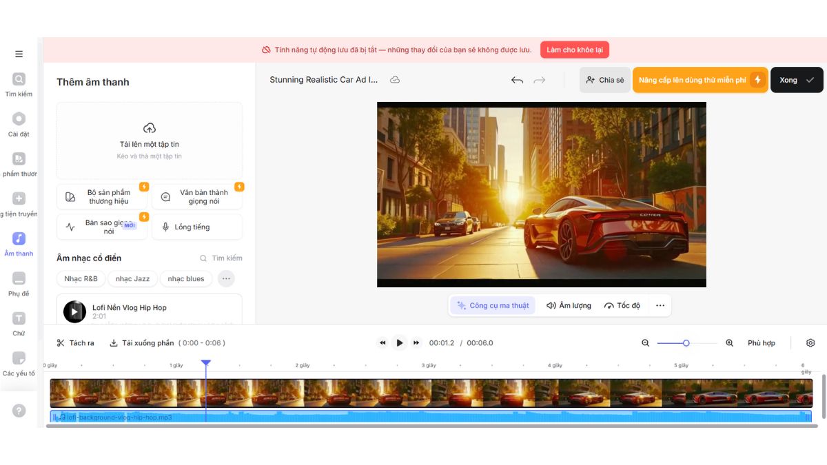 Hướng dẫn cách tạo video intro bằng AI bước 5
