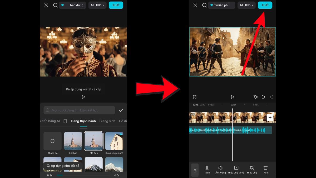 Cách Tạo Video Kể Chuyện Bằng AI Trên Điện Thoại Bước 5.3