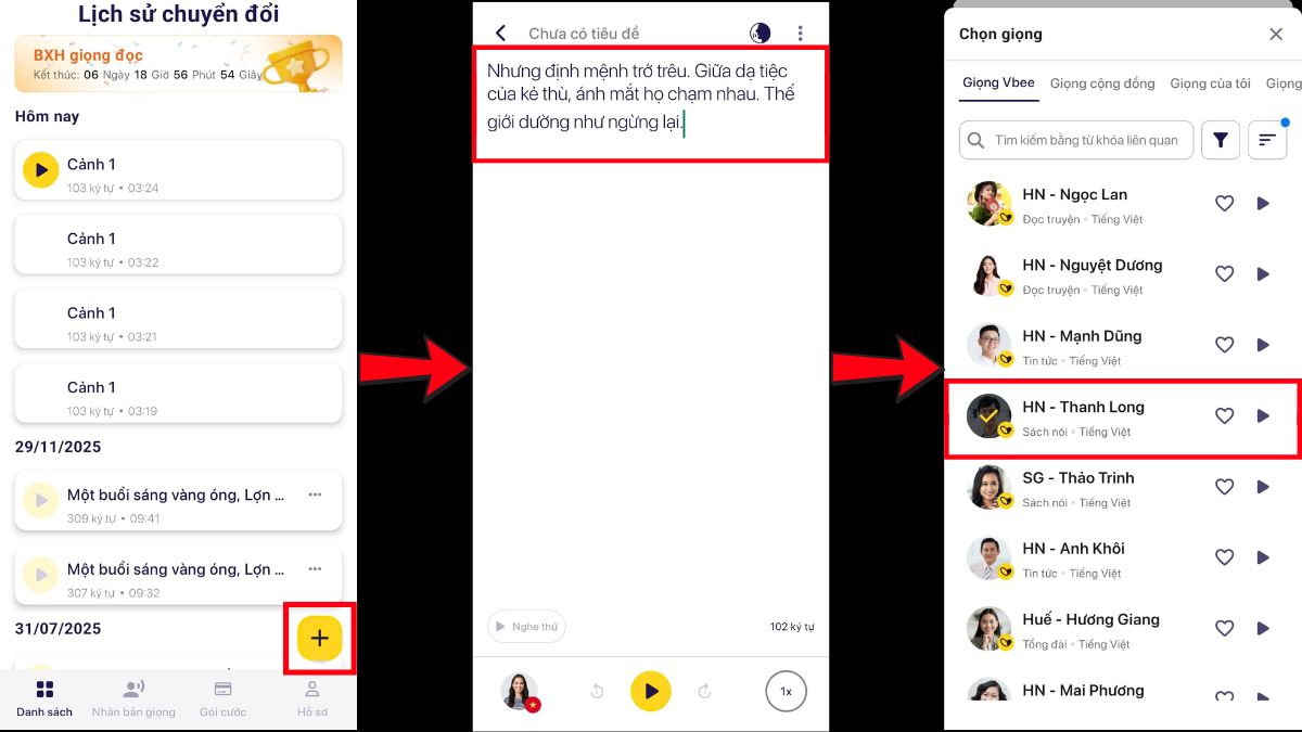 Cách Tạo Video Kể Chuyện Bằng AI Trên Điện Thoại Bước 4.1