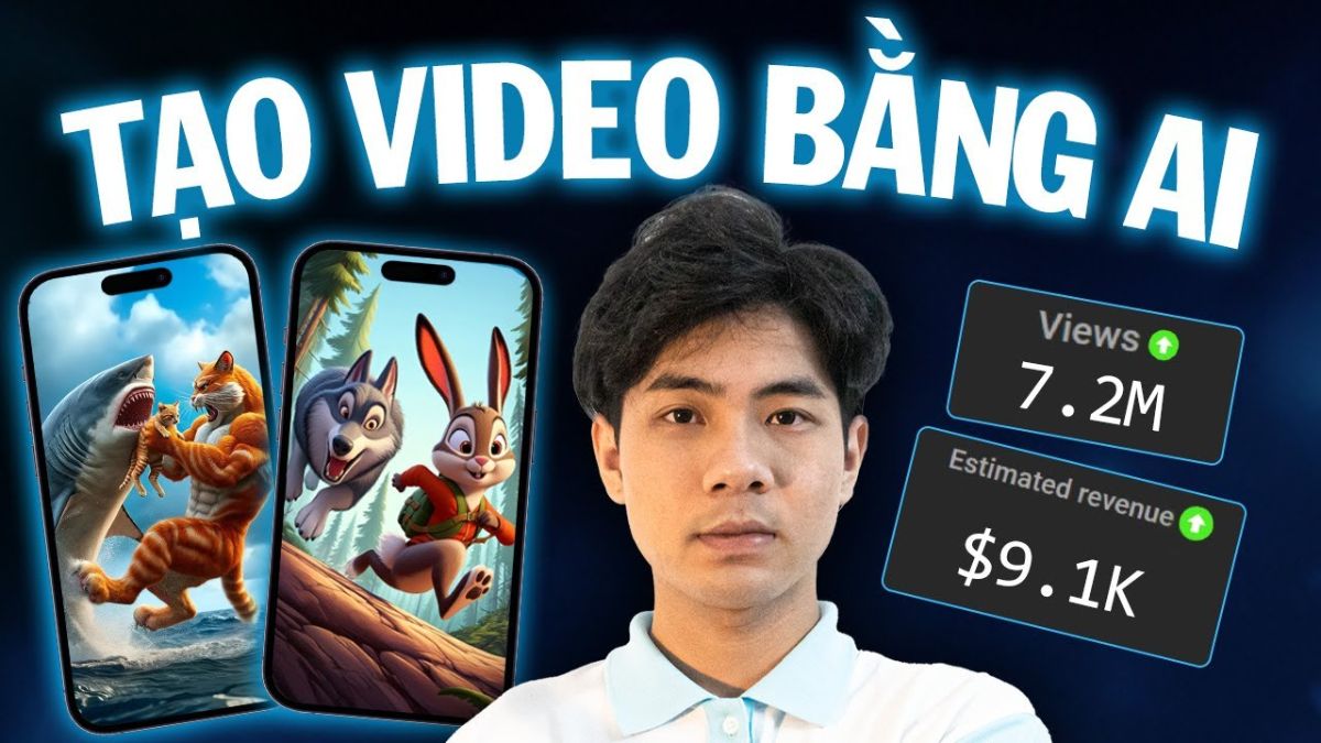 Cách Tạo Video Kể Chuyện Bằng AI Trên Điện Thoại Hoàn Toàn Miễn Phí