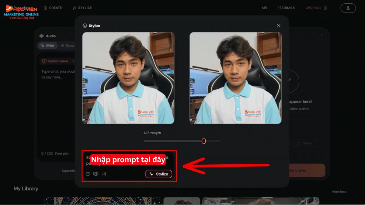 Cách làm video AI nói miễn phí với Hedra AI- Cách sử dụng bước 4