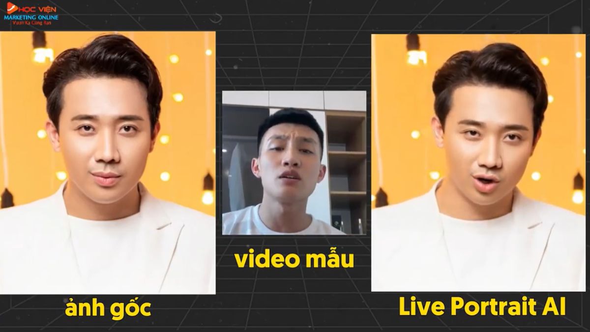 Cách làm video AI nói miễn phí với Live Potrait AI- Cách sử dụng bước 2.2