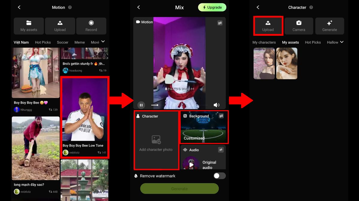 Cách Tạo Video Nhảy Bằng AI Trên Điện Thoại Với Viggle bước 4