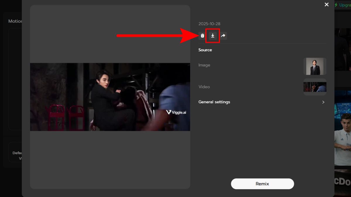 Hướng Dẫn Làm Video Nhảy Bằng AI Trên Máy Tính Với Viggle bước 7
