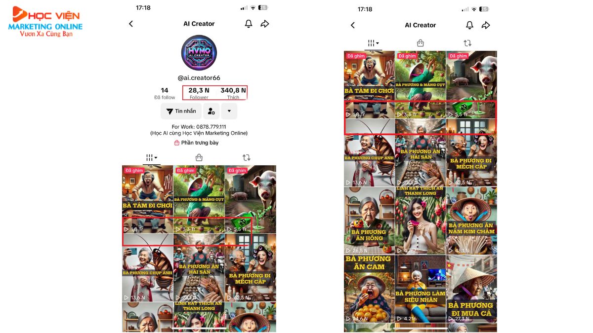 Tạo video Tiktok bằng AI giúp kênh của bạn thu về hàng triệu view chỉ trong thời gian ngắn
