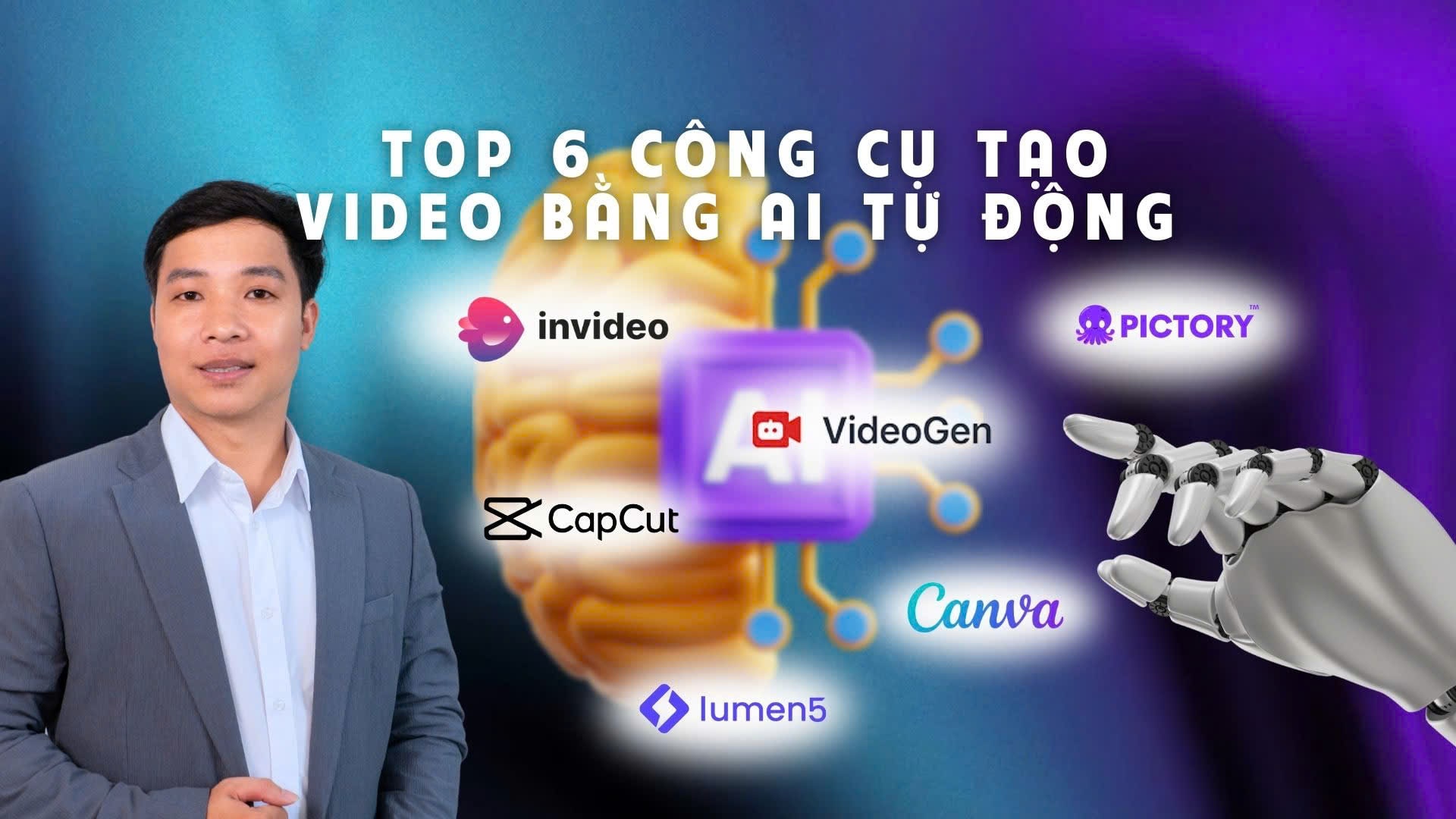 Top 6 công cụ tạo video tự động bằng AI giúp x10 hiệu suất