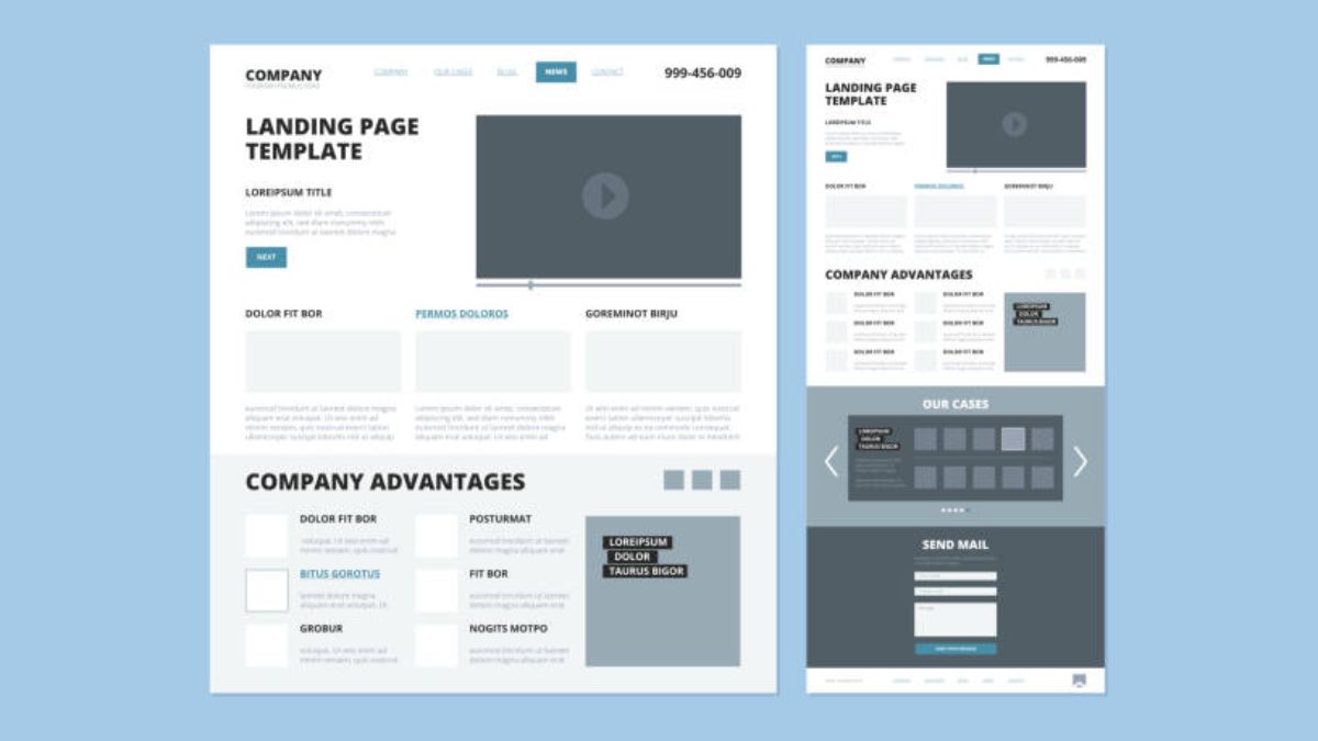 Thiết Kế Landing Page Miễn Phí bước 3- Layout và UX của landing page 2