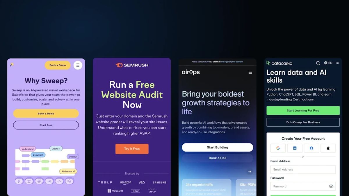 Thiết Kế Landing Page Miễn Phí bước 3- Tối ưu cho thiết bị di động
