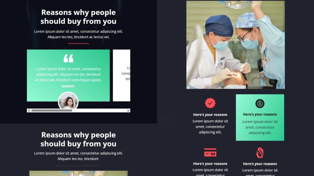 Mẫu 7 Thiết Kế Landing Page Spa, Nha Khoa, Thẩm Mỹ